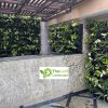 Natural Vertical Garden: Stylish Green Walls by Leaf Landscape